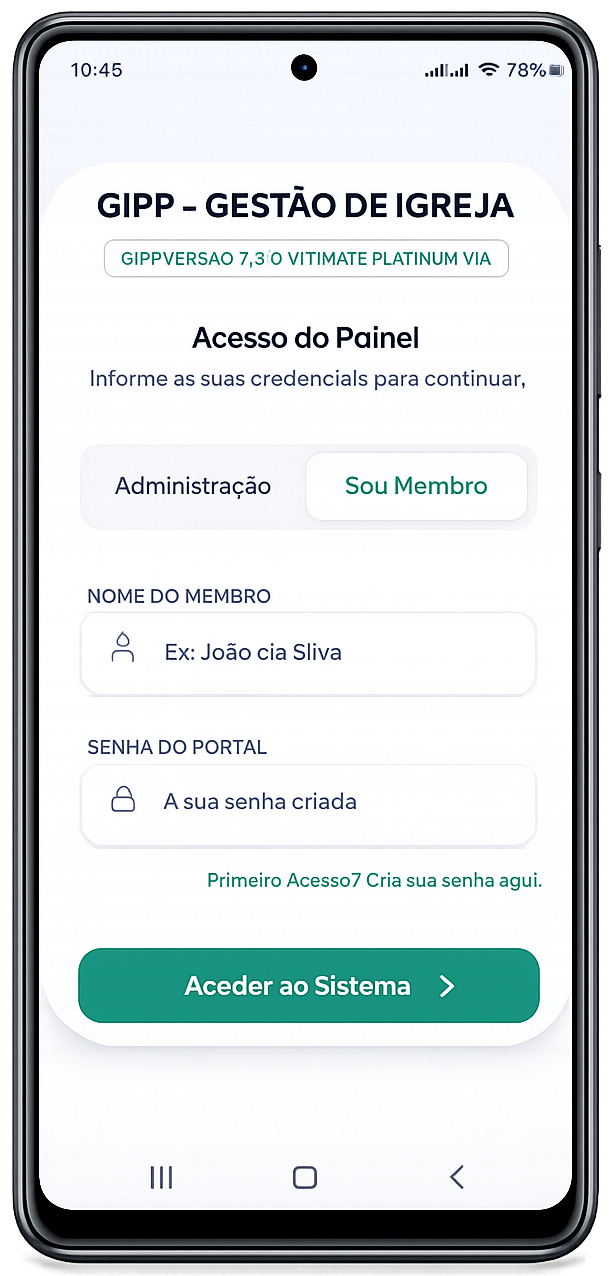 Aplicativo Portal do Membro GiPP
